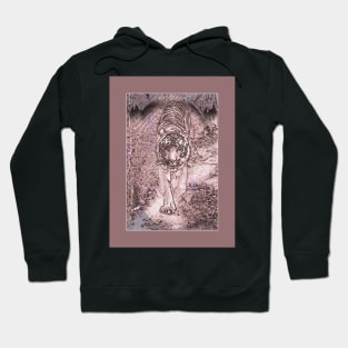 pink tiger Hoodie